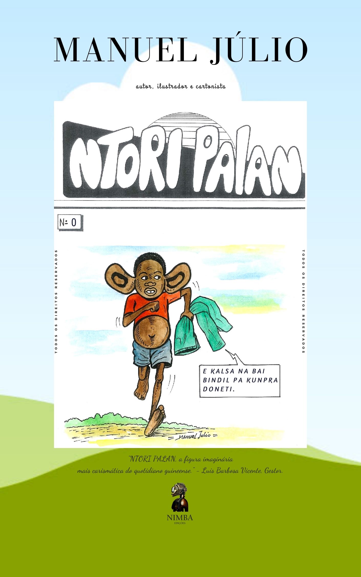 Capa do livro NTORI PALAN, de Manuel Júlio
