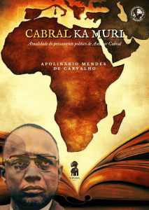 Capa do livro CABRAL KA MURI, de Apolinário Mendes de Carvalho