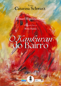 Capa dos livros O Kankuran do Bairro e Kankuran Wandan, de Catarina Schwarz