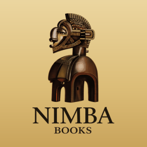 Ícone da app Nimba Books: logótipo Nimba Books sobre fundo dourado