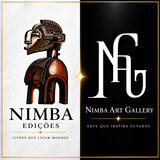 Logótipos da Nimba Edições e da Nimba Art Gallery